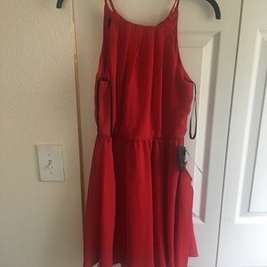 Red dresss